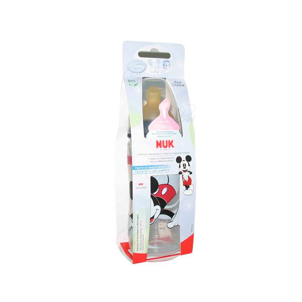 BIBERON 0 BPA PP LATEX 300 ML DISNEY MICKEY 0-6 M