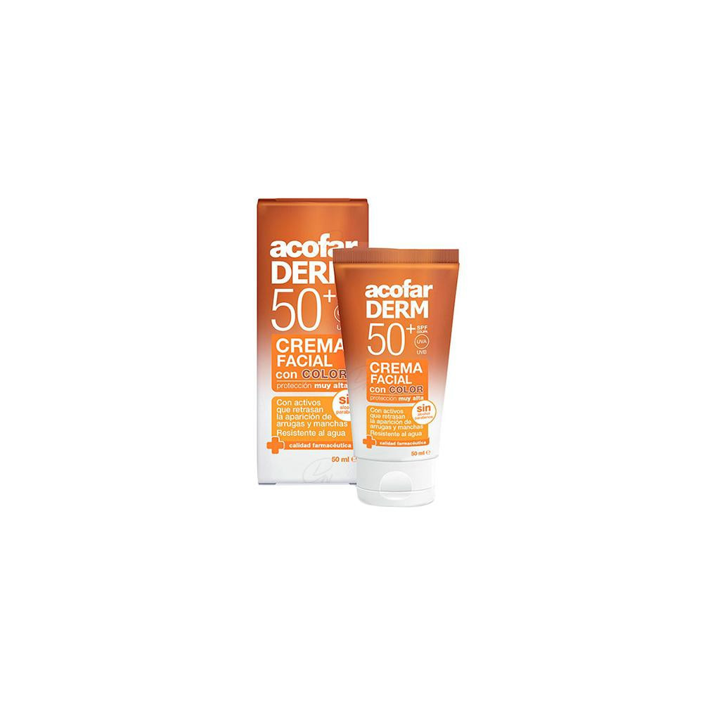 ACOFARDERM SPF 50 CREMA FACIAL COLOR 50 ML