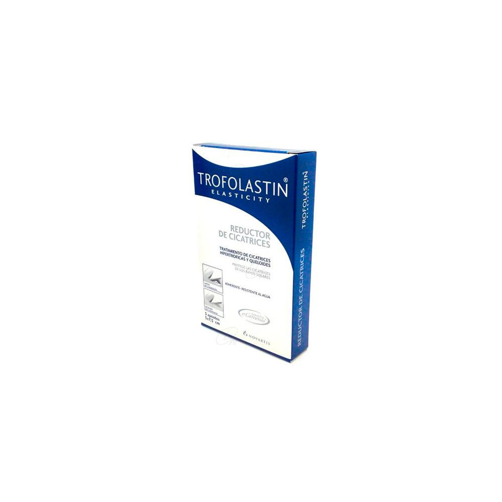 TROFOLASTIN REDUCTOR DE CICATRICES 5x7,5 cm - 5 u.