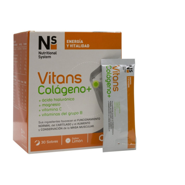 NS Vitans Colágeno+ Sabor Limón 30 sobres