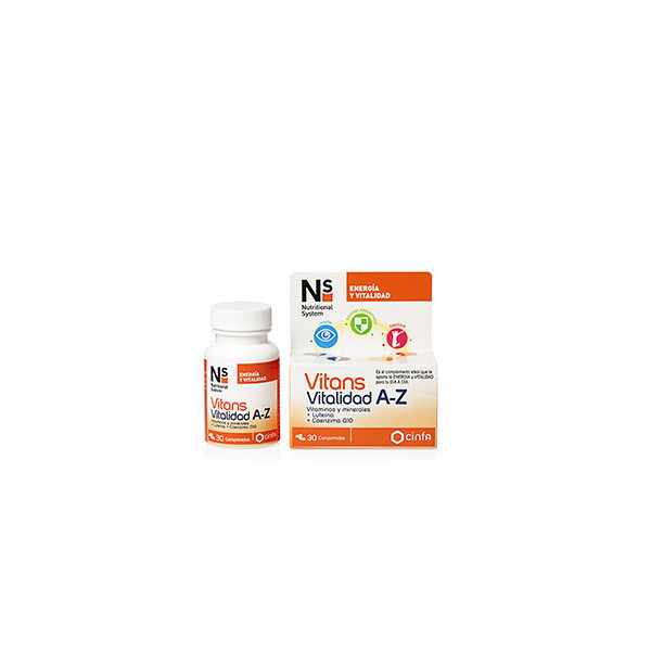 NS VITANS VITALIDAD A-Z 30 COMP