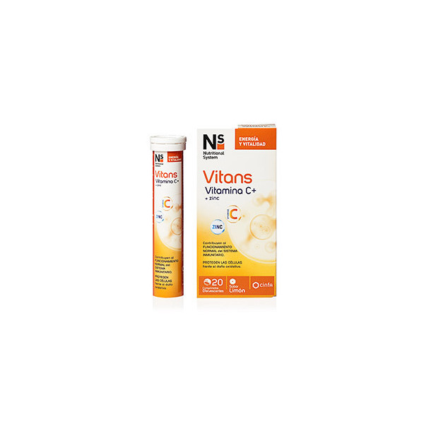 NS VITANS VITAMINA C+ZINC 20 COMP EFERV
