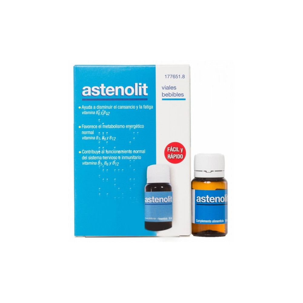 Astenolit 12 Viales Bebibles