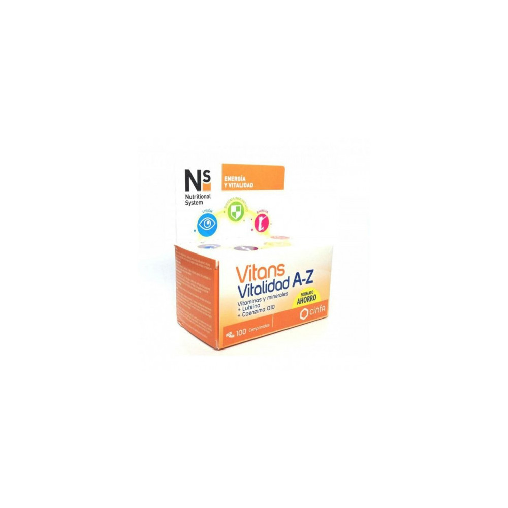 NS Vitans Vitalidad A-Z 100 Comprimidos