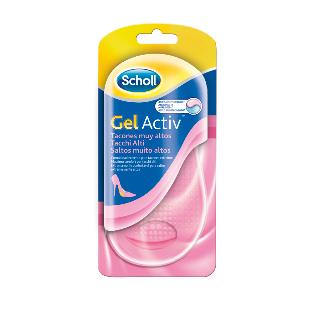 DR. SCHOLL PLANTILLAS GEL ACTIV MUJER TACON MUY...