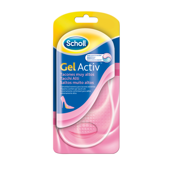 DR. SCHOLL PLANTILLAS GEL ACTIV MUJER TACON MUY ALTO TALLA 35-40,5