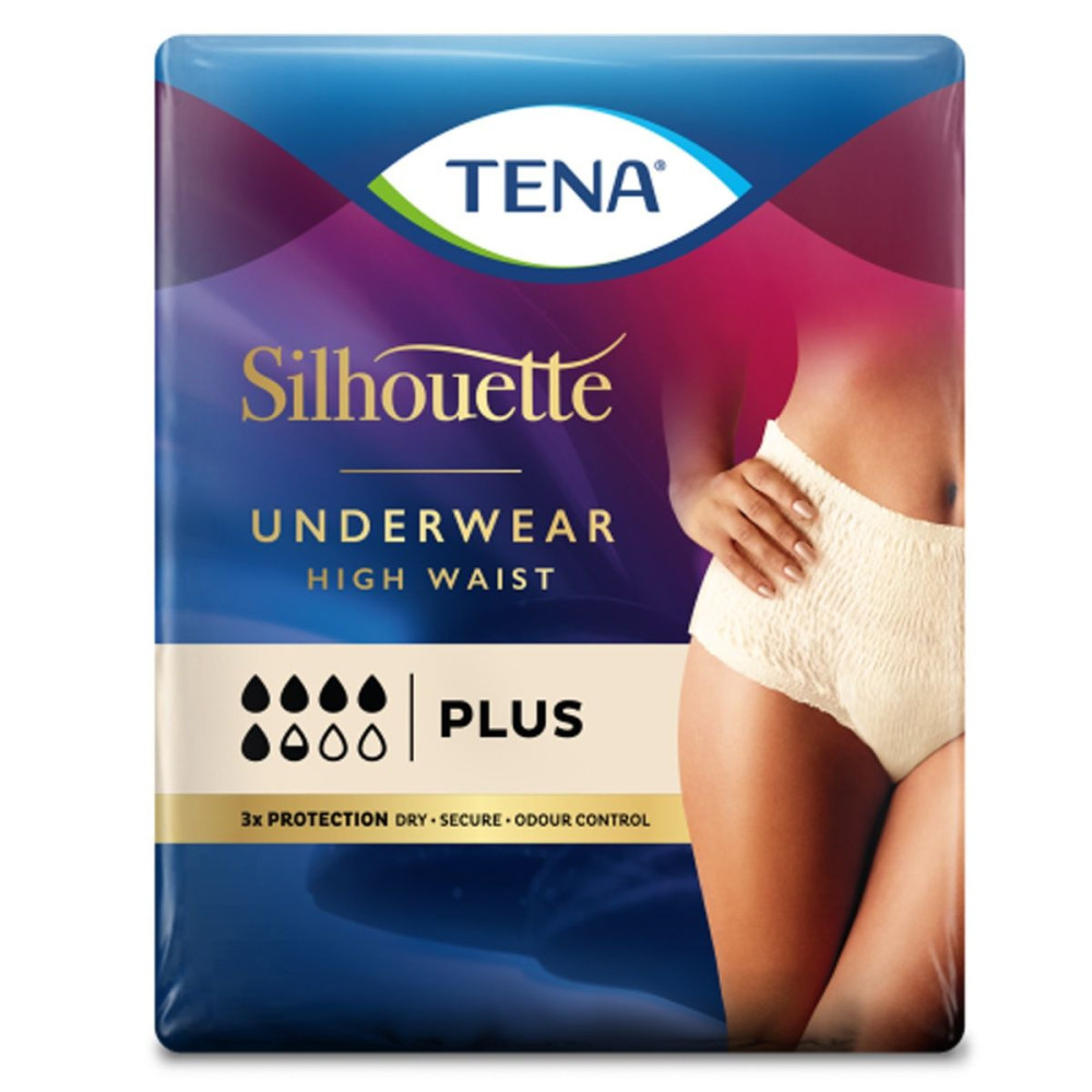 TENA SILHOUETTE BRA ALT AB DIA CREMA 8U TALLA G