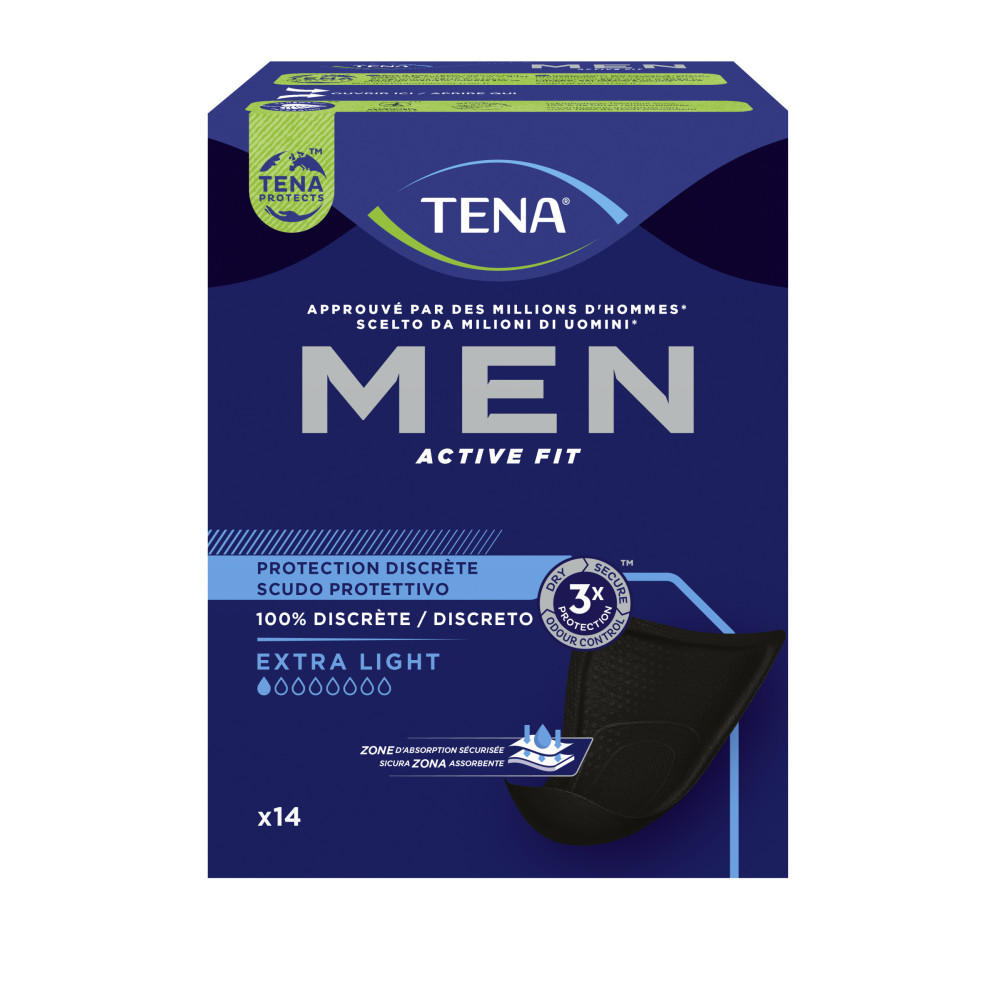 TENA MEN ESCUDO PROTECTOR 14U