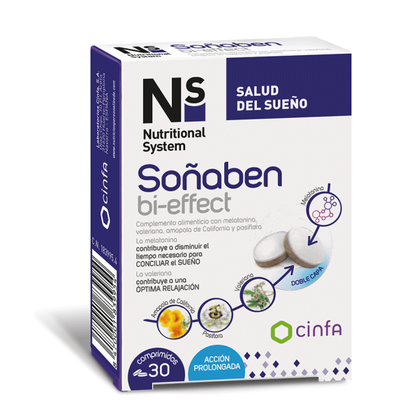 NS SOÑABEN BI EFFECT 1,85 MG 30 COMP
