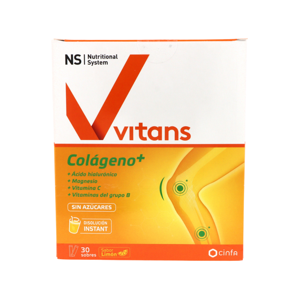 NS Vitans Colágeno+ Sabor Limón 30 Sobres