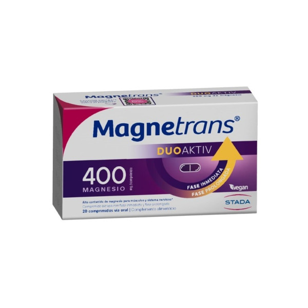 Magnesio Magnetrans DuoAktiv 400 mg 20 Comprimidos