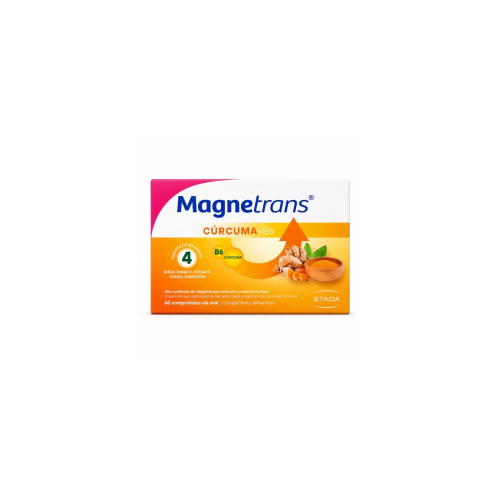 Magnetrans Energía Cúrcuma, Vit B6 + Magnesio...
