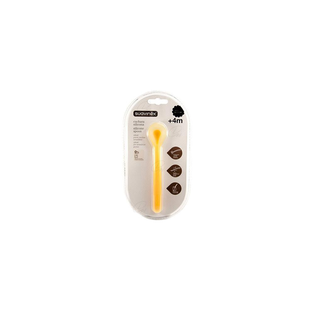 SUAVINEX CUCHARA SILICONA +4M