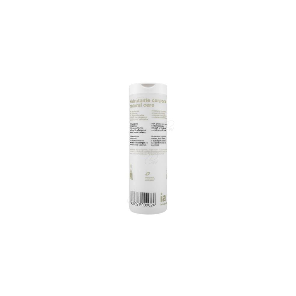 INTERAPOTHEK HIDRATANTE NATURAL CERO