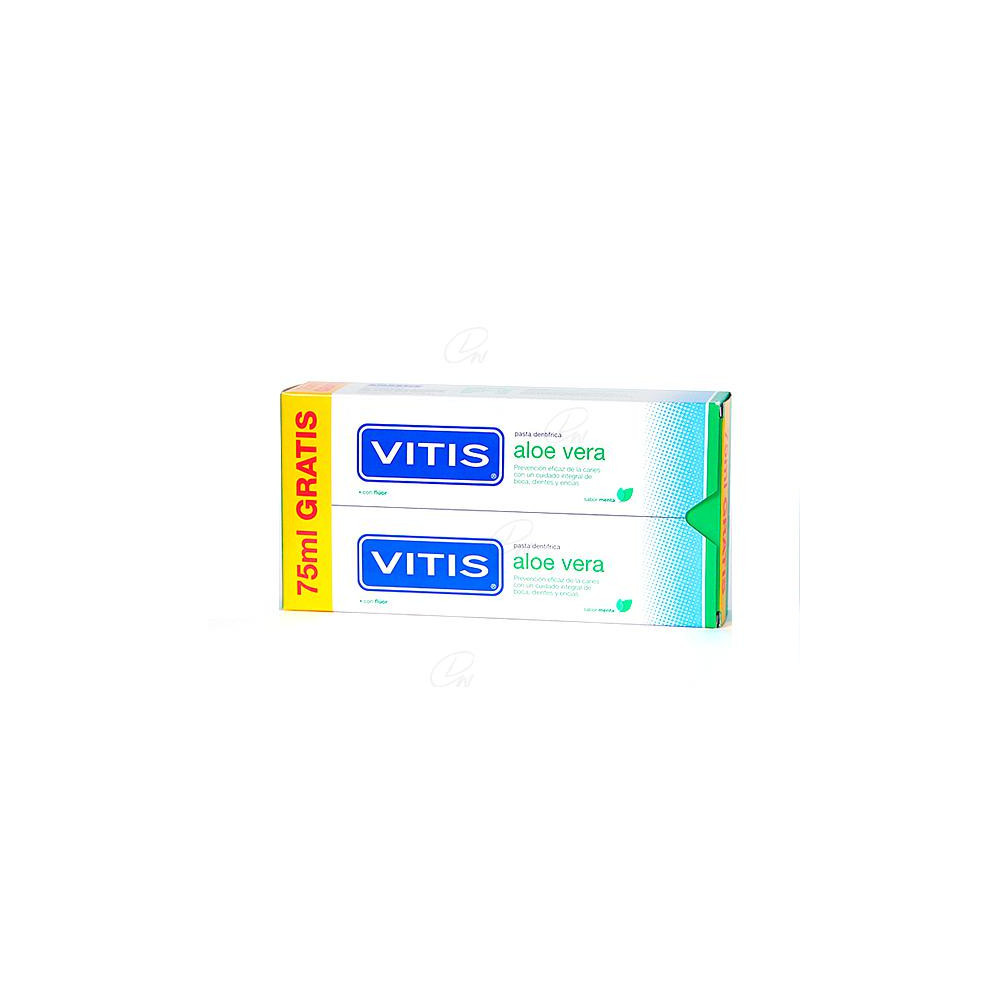 VITIS ALOE VERA PASTA DENTIFRICA 2 x 150 ML