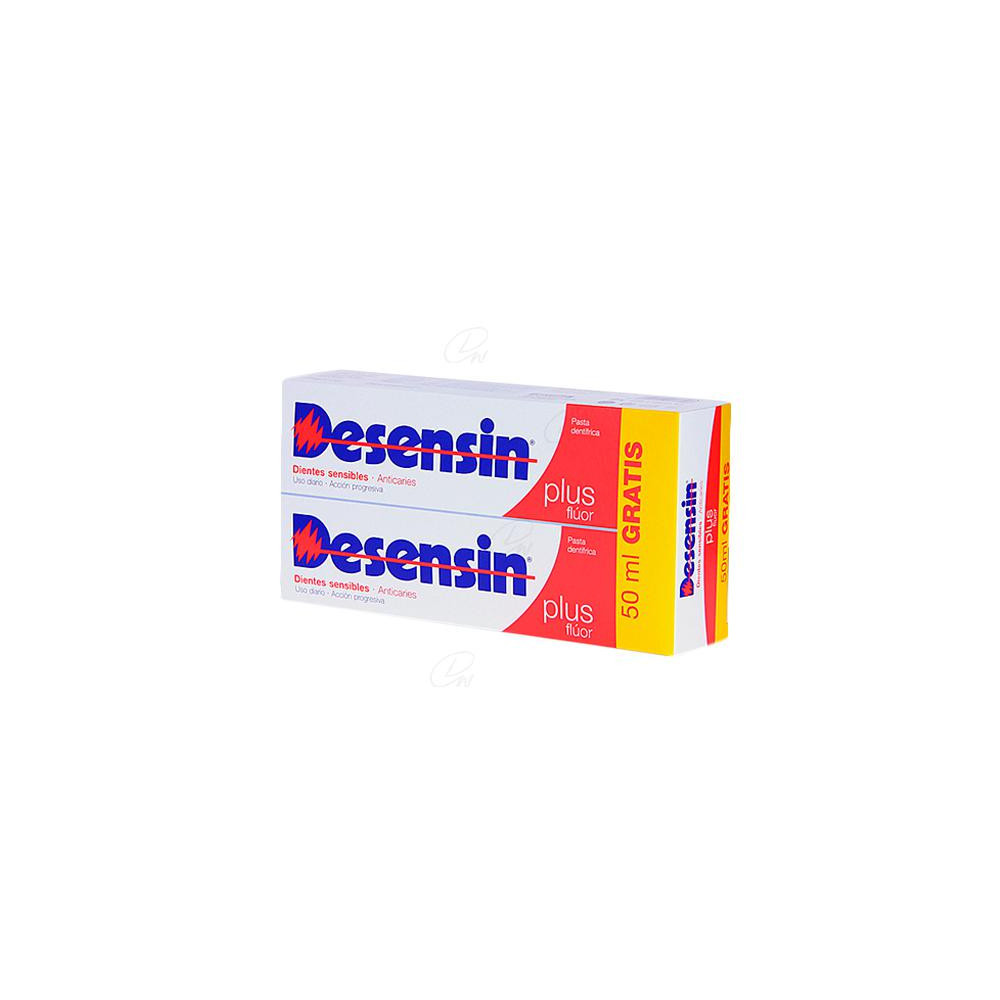 DESENSIN PLUS PASTA DENTAL 150 ML 2 U