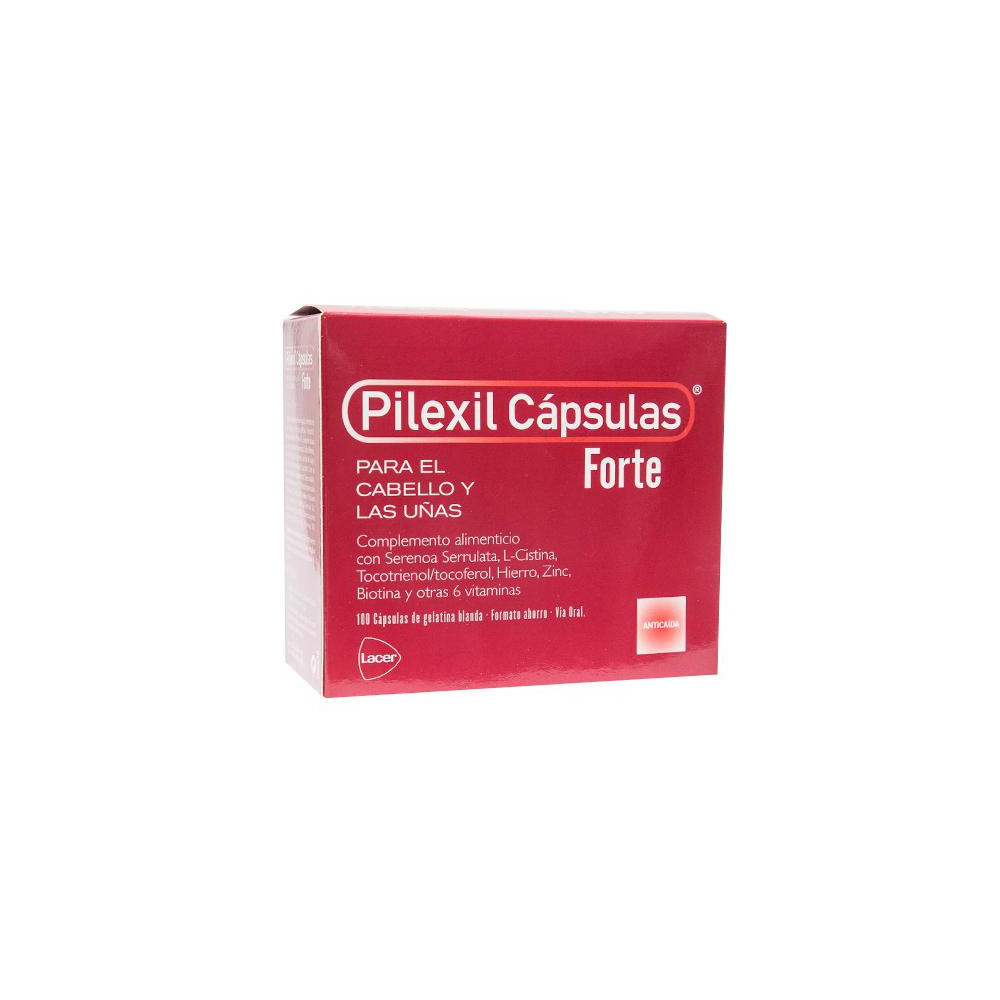 PILEXIL CAPSULAS FORTE CABELLO Y UÑAS 100 CAPS