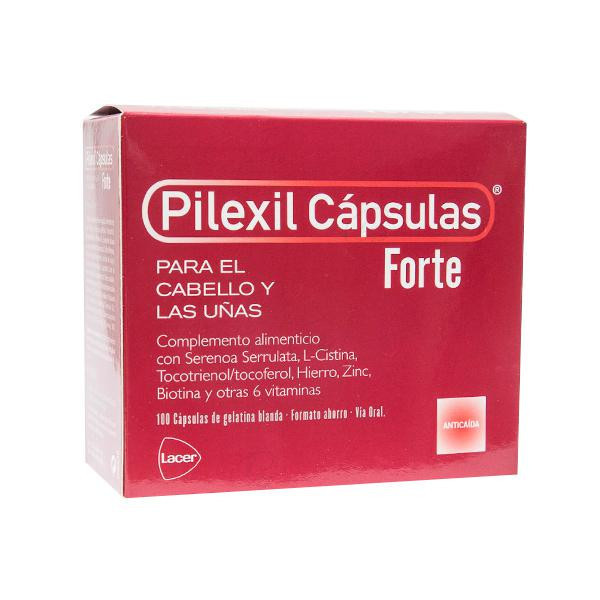 PILEXIL CAPSULAS FORTE CABELLO Y UÑAS 100 CAPS