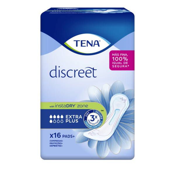 TENA DISCREET EXTRA PLUS 16 U