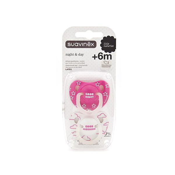 CHUPETE TETINA LATEX ANATOMICA +6 M 2 U