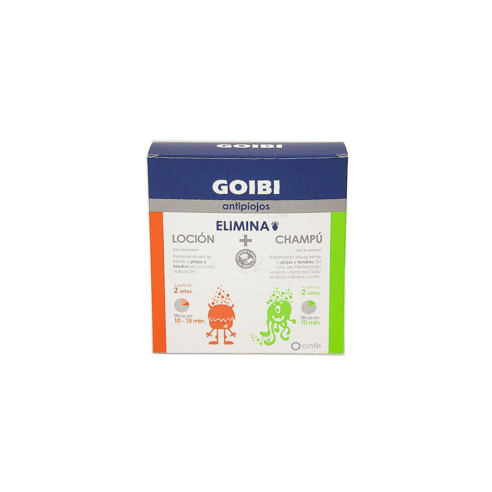 GOIBI ANTIPIOJOS ELIMINA CHAMPU + LOCION USO HUM