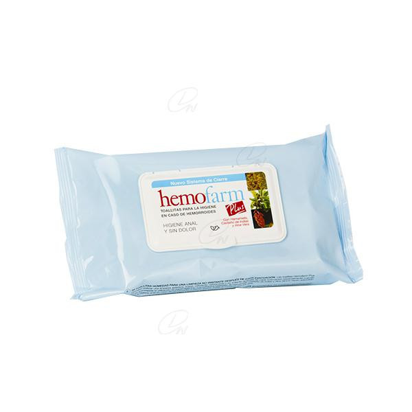 HEMOFARM PLUS TOALLITAS