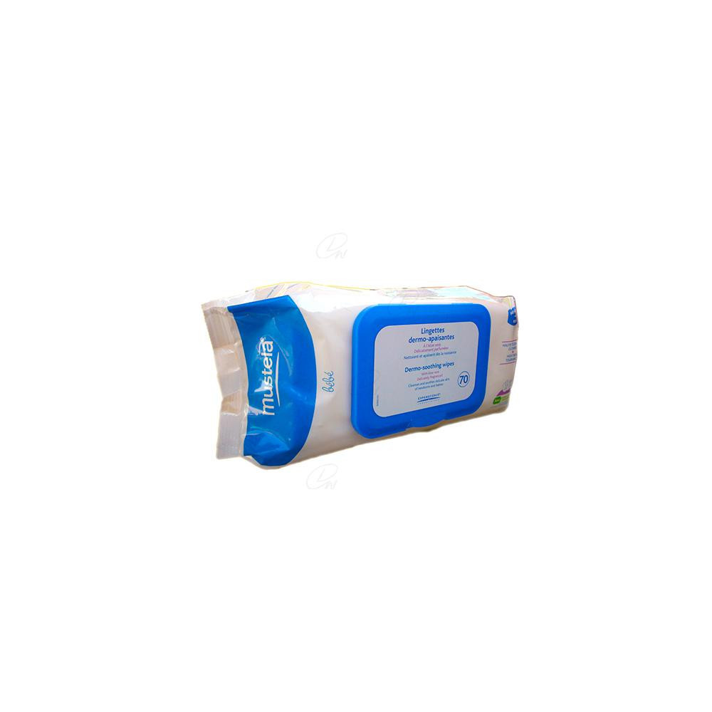 TOALLITAS DERMO-SUAVIZANTES MUSTELA 70 UDS
