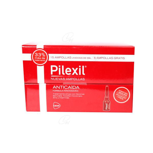 PILEXIL AMPOLLAS 15 AMPOLLAS 5 ML