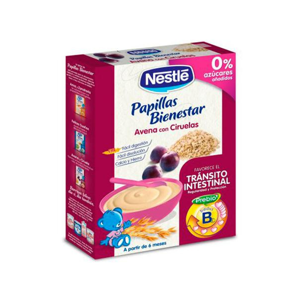 NESTLE PAPILLA BIENESTAR AVENA C/CIRUELAS