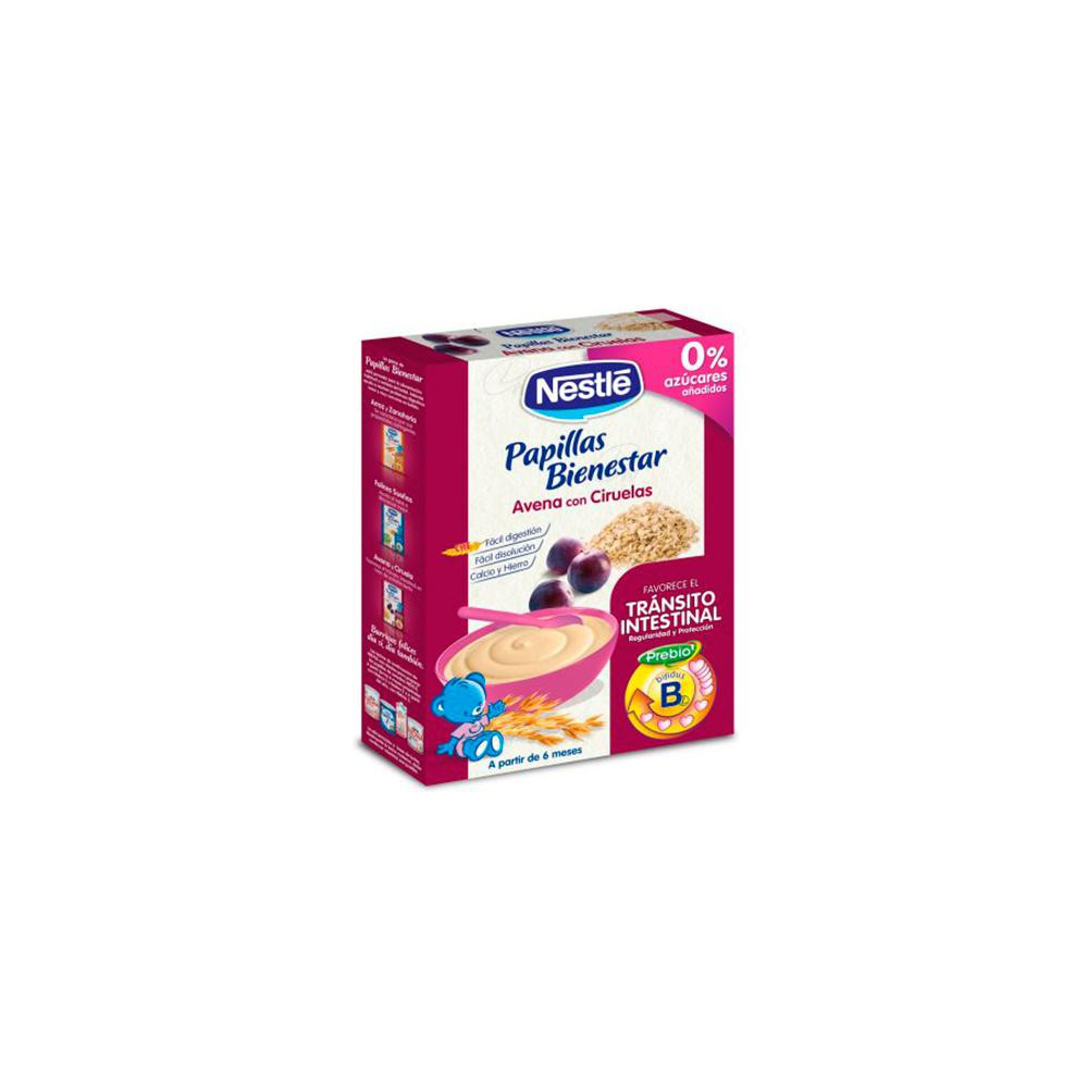 NESTLE PAPILLA BIENESTAR AVENA C/CIRUELAS