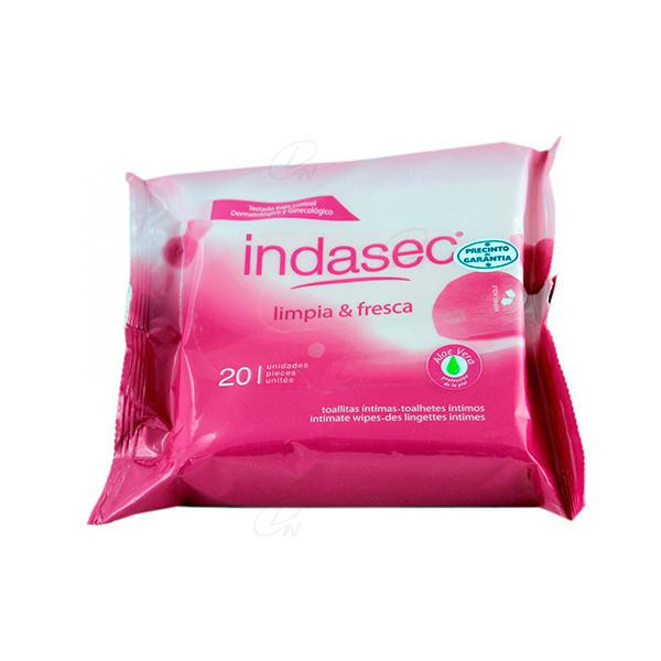 INDASEC TOALLITAS HIGIENE INTIMA