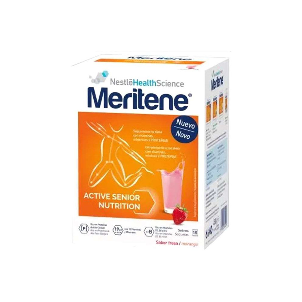 MERITENE 30 G 15 SOBRES FRESA