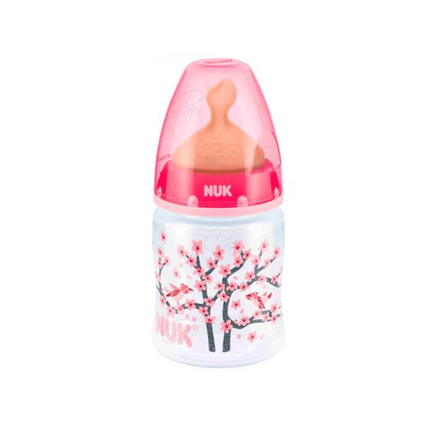 BIBERON 0 BPA PP LATEX 1M 150 CC ROSE