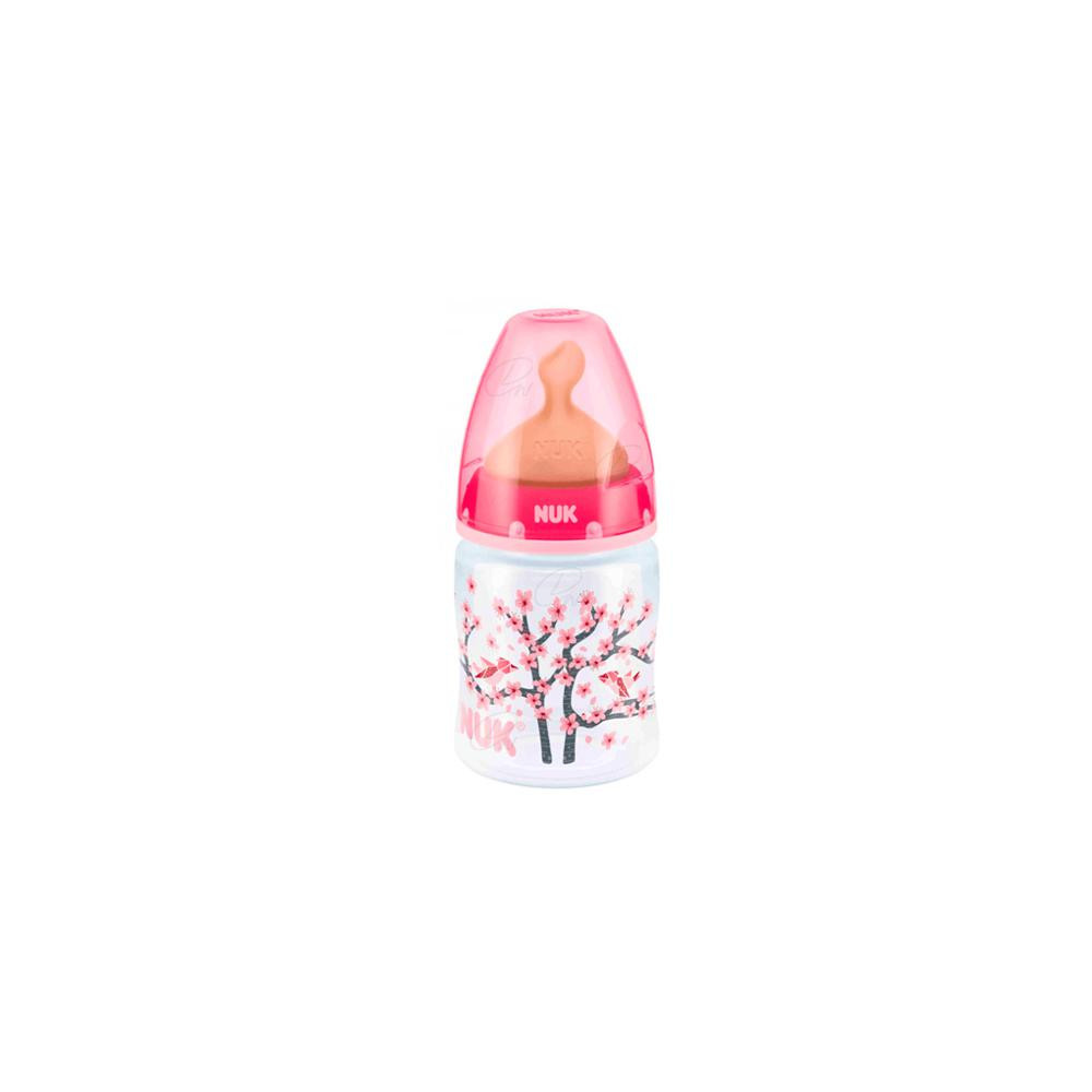 BIBERON 0 BPA PP LATEX 1M 150 CC ROSE