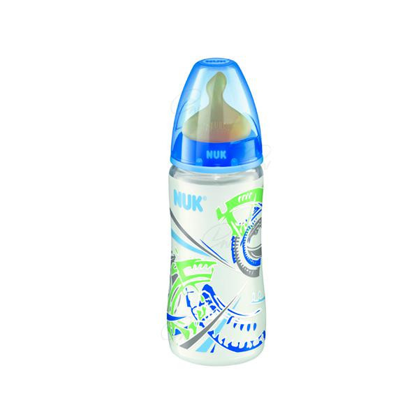 BIBERON 0 BPA PP LATEX 1M 300 CC BLUE