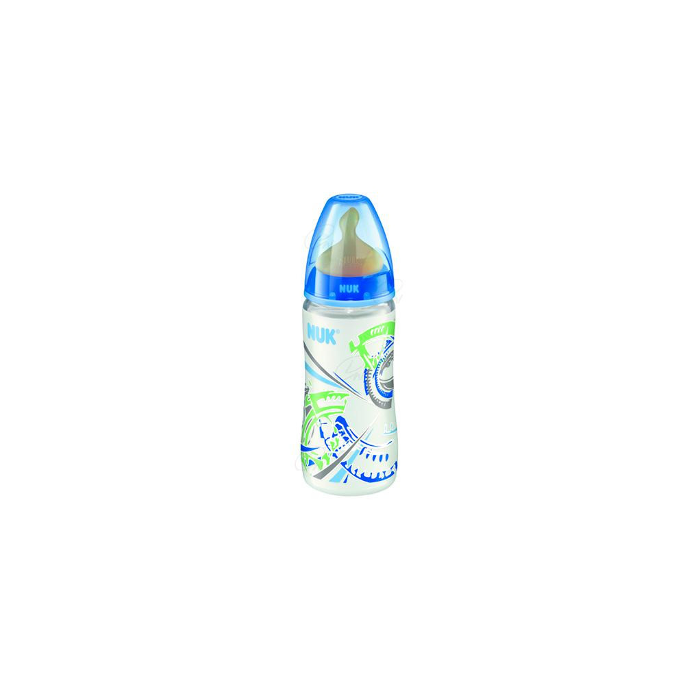 BIBERON 0 BPA PP LATEX 1M 300 CC BLUE