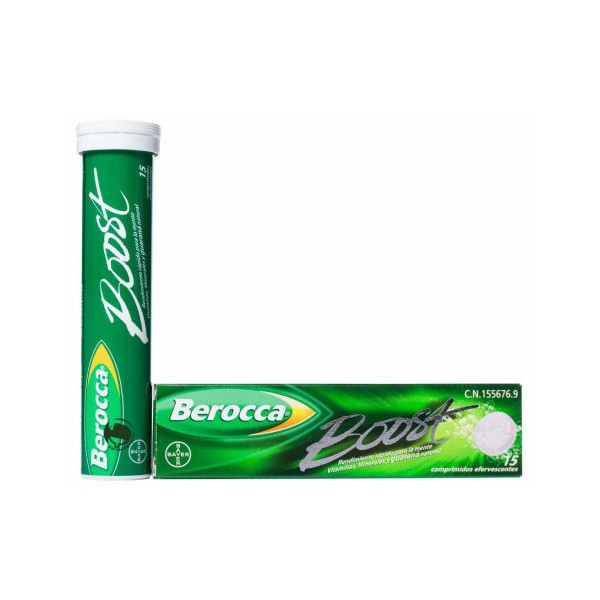 BEROCCA BOOST 15 COMP EFERVESCENTE