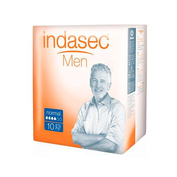 INDASEC HOMBRE ABSORB INCONTINENECIA LEVE 10U