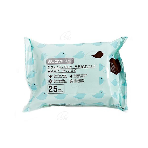 SUAVINEX TOALLITAS HUMEDAS 25 TOALLITAS