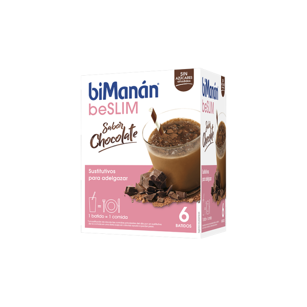 Bimanan Sustitutive Batido Chocolate 6 Sobres De 250g