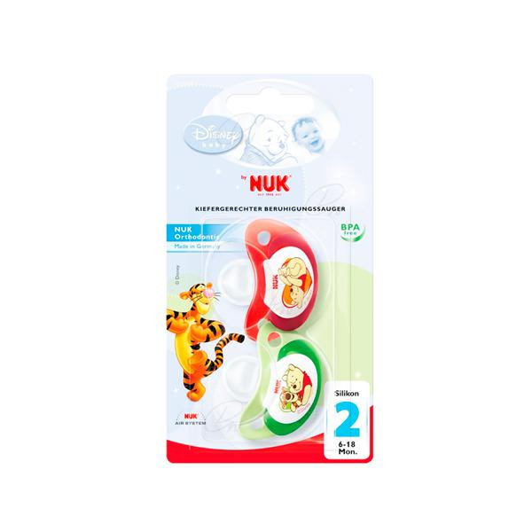CHUPETE SILICONA DISNEY T-2 D 2 U