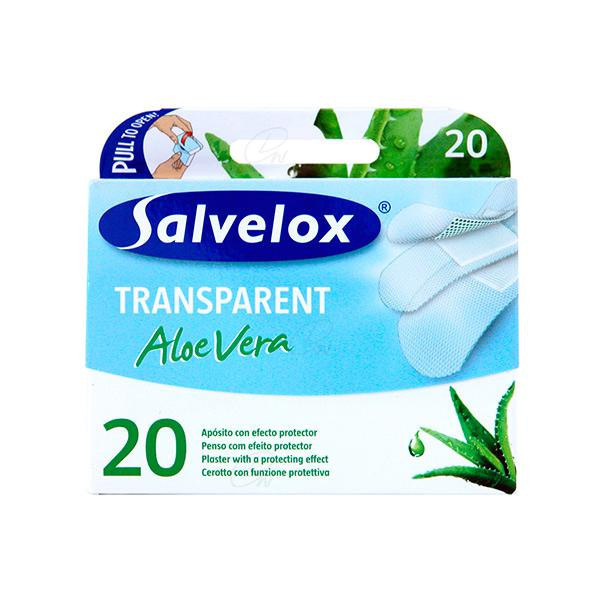 SALVELOX ALOE VERA TRANSPARENT APOSITOS 20U
