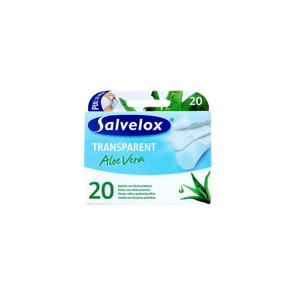 SALVELOX ALOE VERA TRANSPARENT APOSITOS 20U