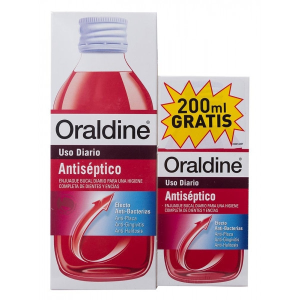 ORALDINE ANTISEPTICO 400ML + 200ML REGALO