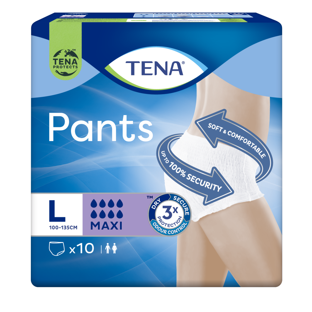 Tena Pants Maxi Talla L 10 Unidades