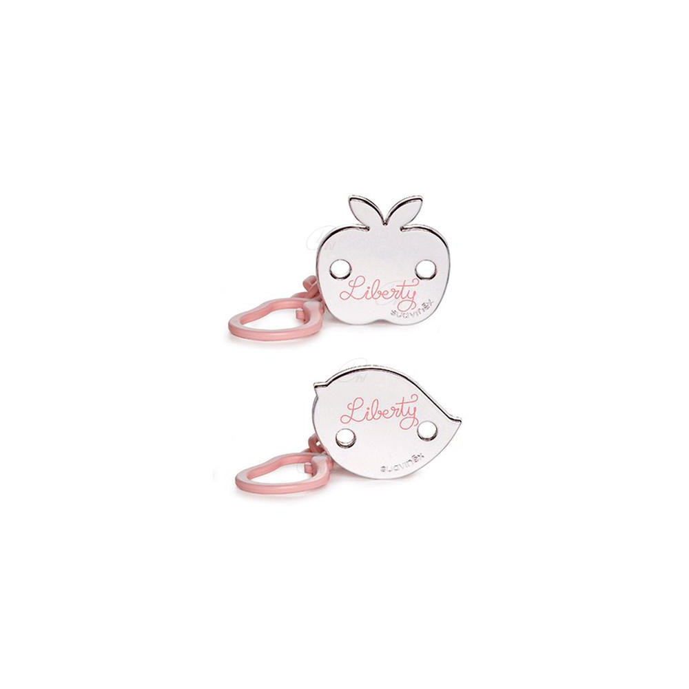 BROCHE DE PINZA JEWEL ROSA