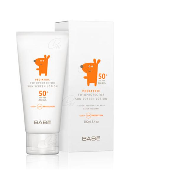 BABE PEDIATRIC FOTOPROTECTOR 50+ LOCION 100 ML