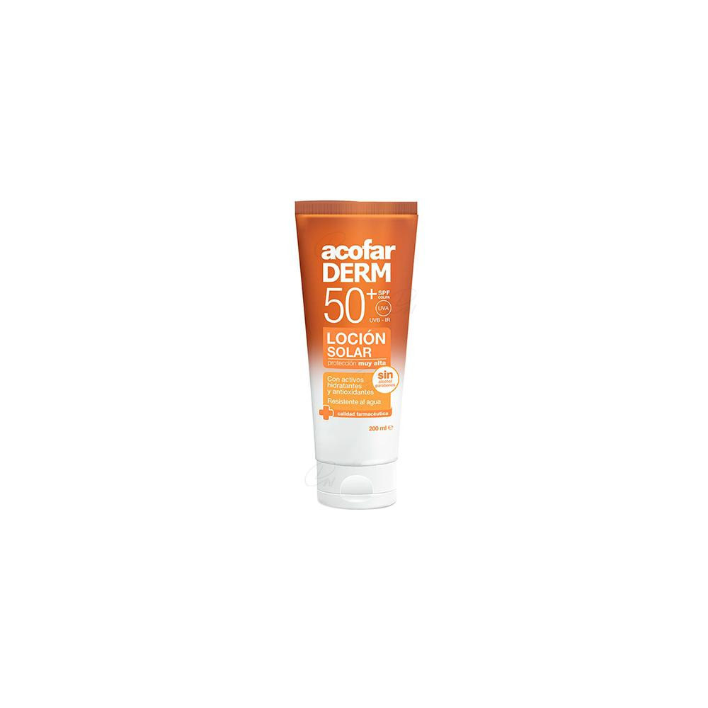 ACOFARDERM SPF 50+ LECHE SOLAR HIDRATANTE 250 ML