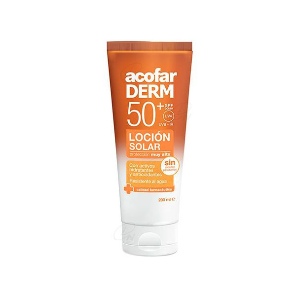 ACOFARDERM SPF 50+ LECHE SOLAR HIDRATANTE 250 ML