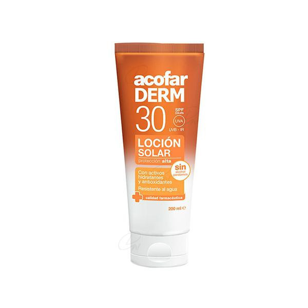 ACOFARDERM SPF 30 LECHE SOLAR HIDRATANTE 250 ML